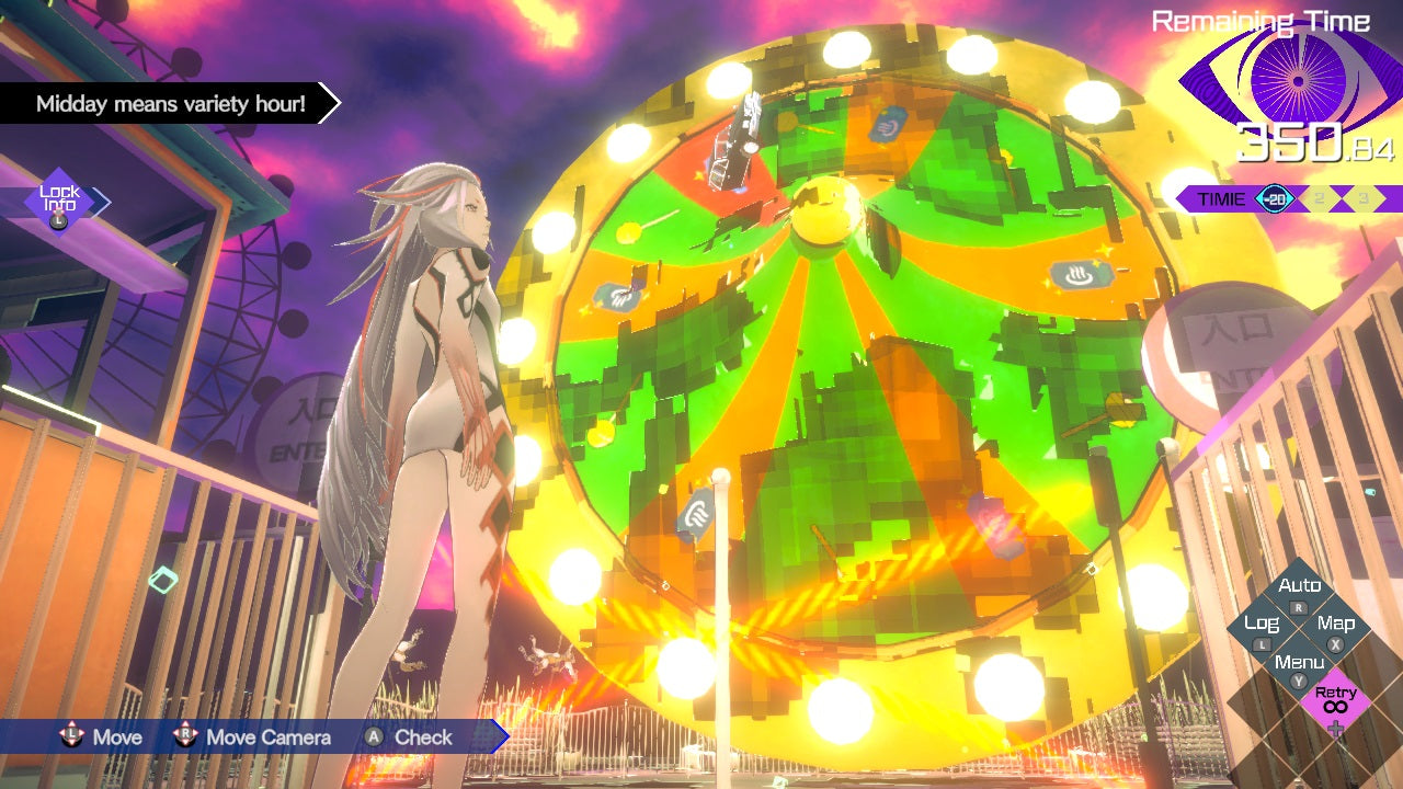 In-game screenshot of Aiba in Somnium