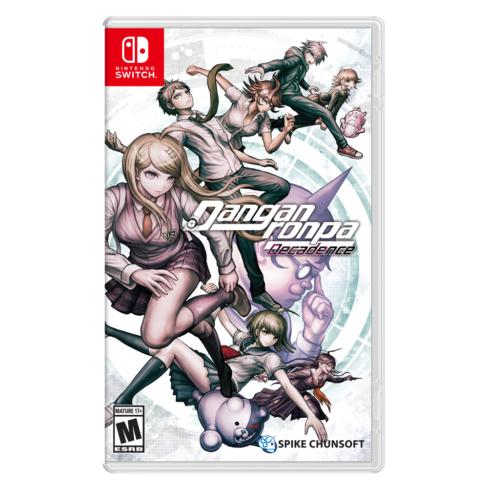 Front cover of Danganronpa Decadence Nintendo Switch