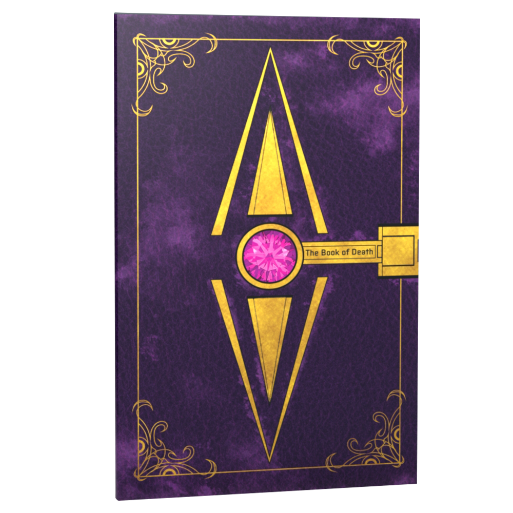 The Book of Death art book cover