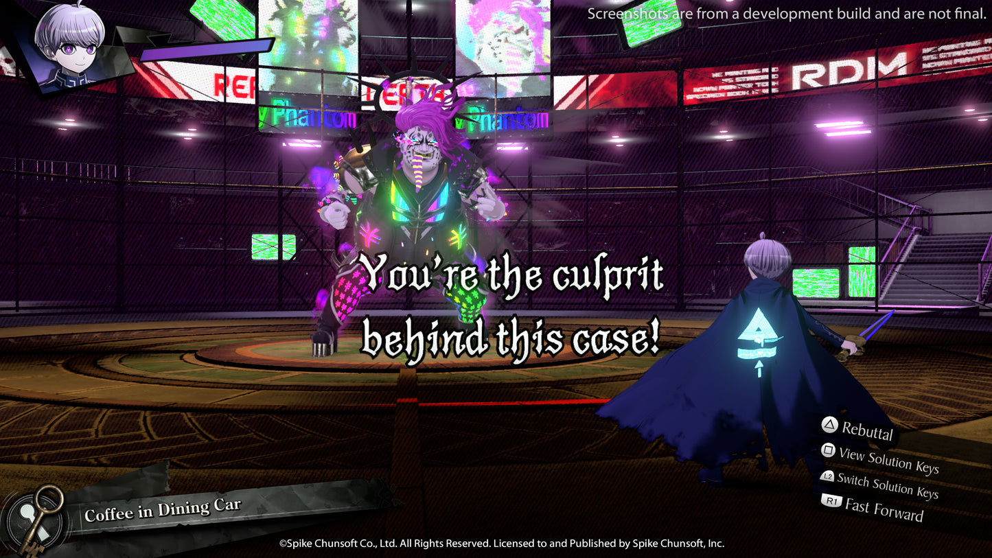In-game screenshot of Yuma in a Mystery Labyrinth boss battle