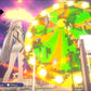 Colorful Ferris wheel at a theme park with Aiba and game interface elements.
