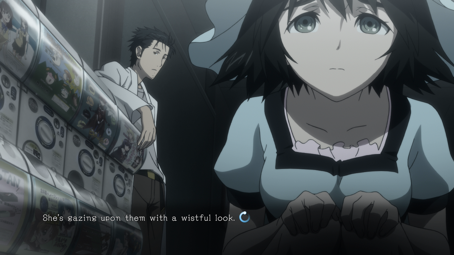 Mayuri wistfully looking at something.