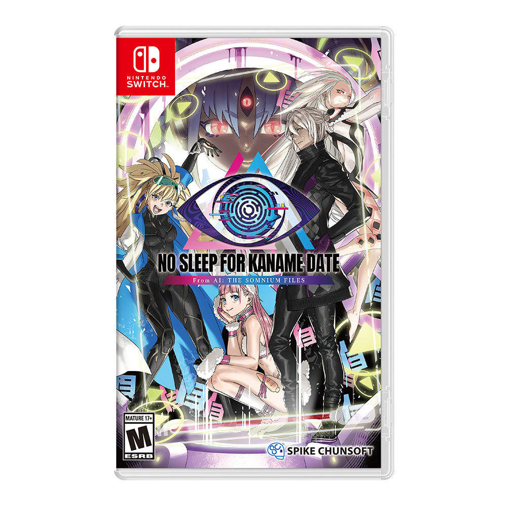 Nintendo Switch front of box with Hina, Iris, Akemi, Kaname and Aiba