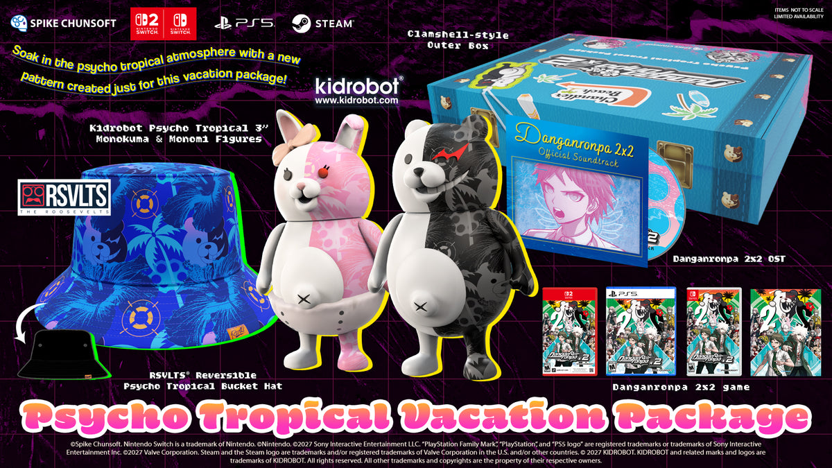 Danganronpa 2x2 Psycho Tropical Vacation Package